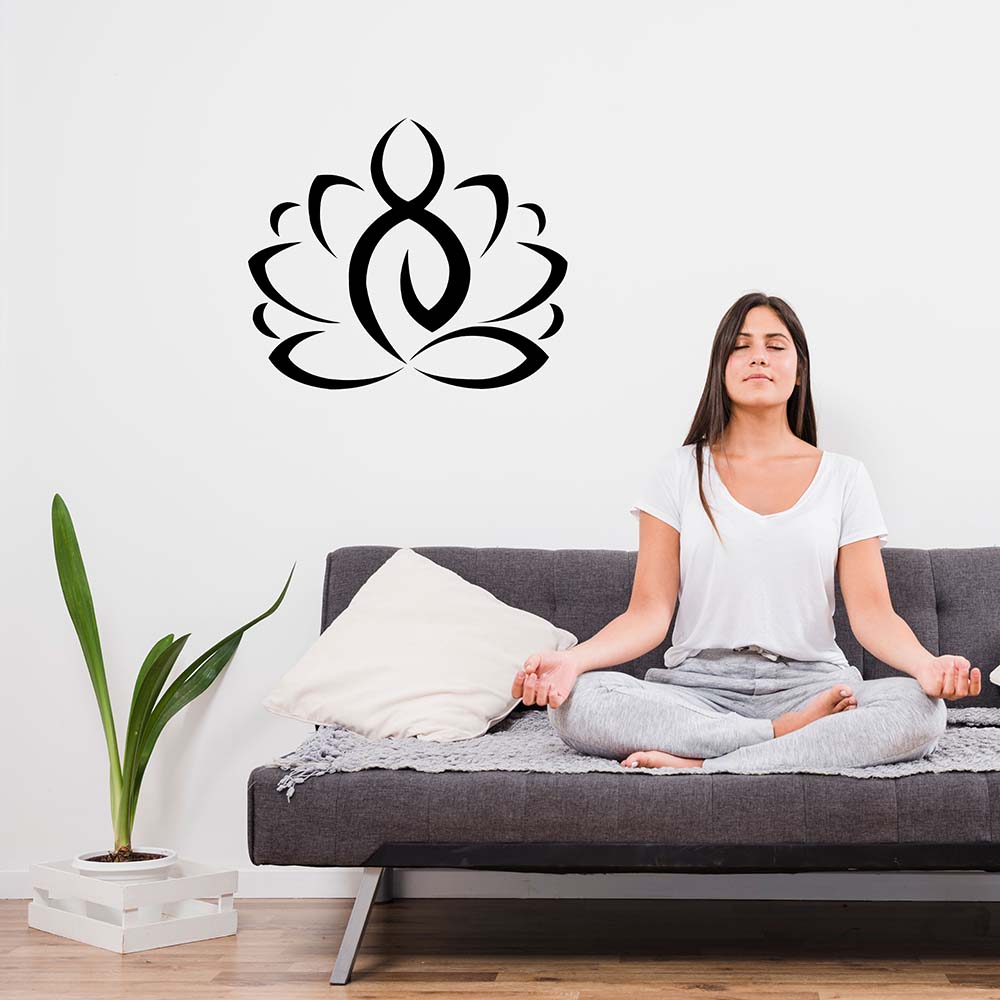 801 Lotos Yoga - Stenskenalepke.Si