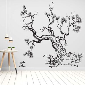 stenska nalepka drevo