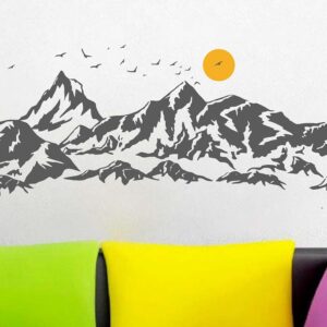 stenska nalepka gore