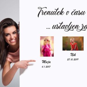 stenski napis družina