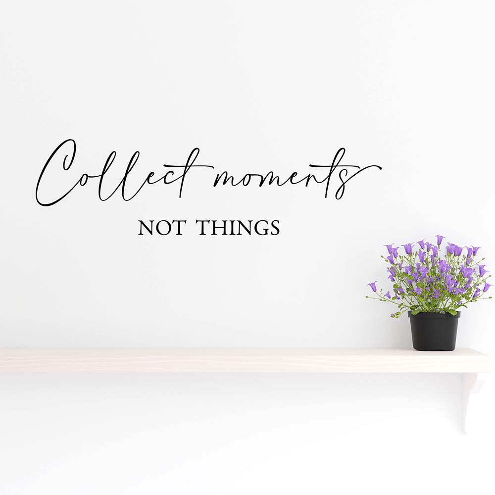 stenska nalepka decal collect moments 1 Stenski napis