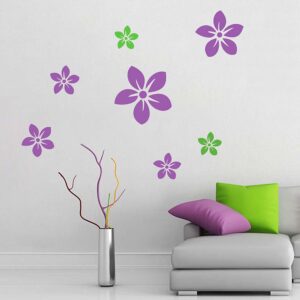 stenske nalepke rože cvetovi