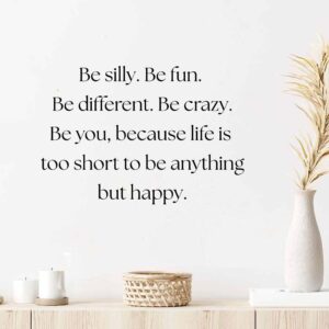 stenska nalepka BE YOU