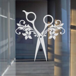 škarje frizerska nalepka