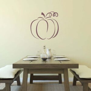 Stenska nalepka buča