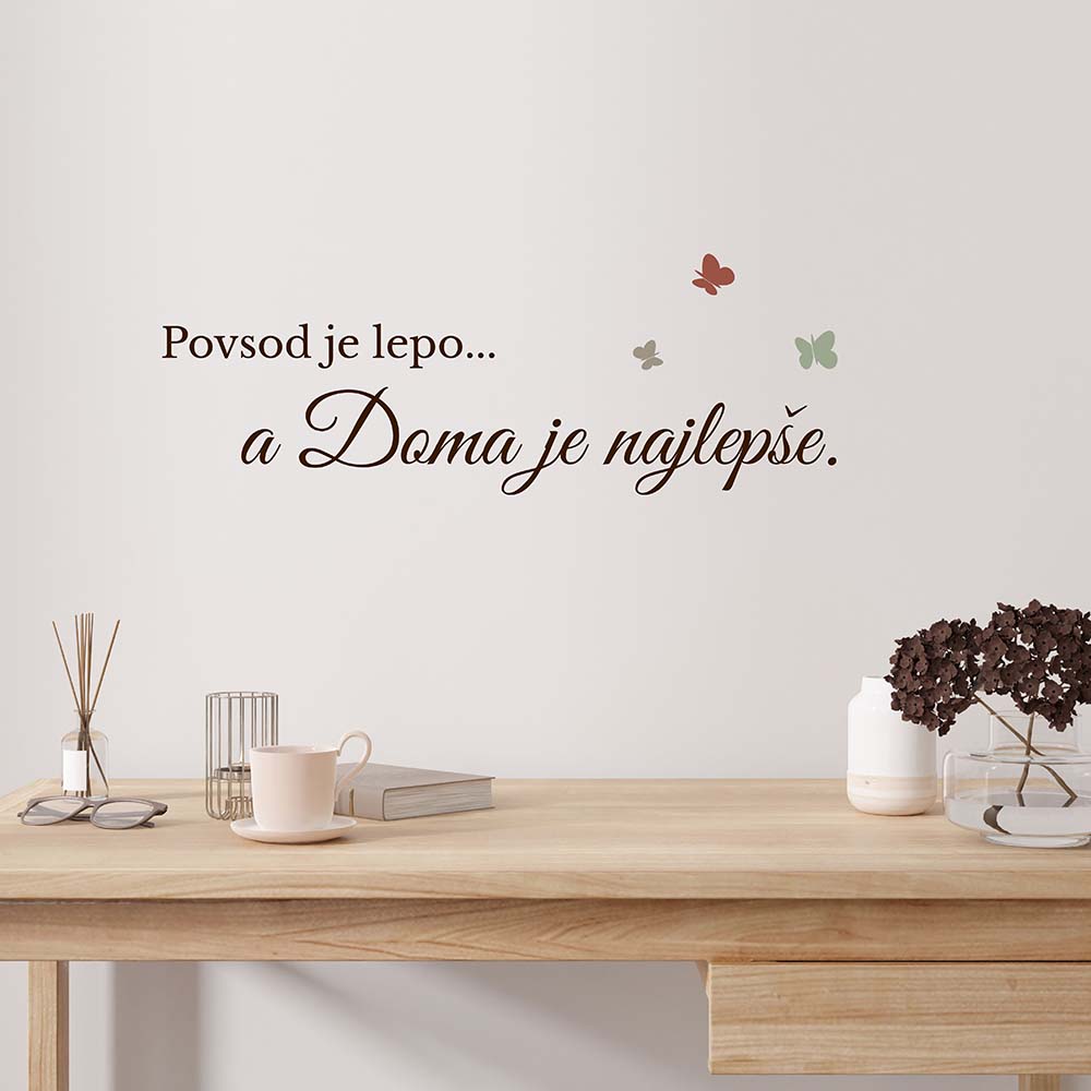 stenski napis dom stenski napis dom