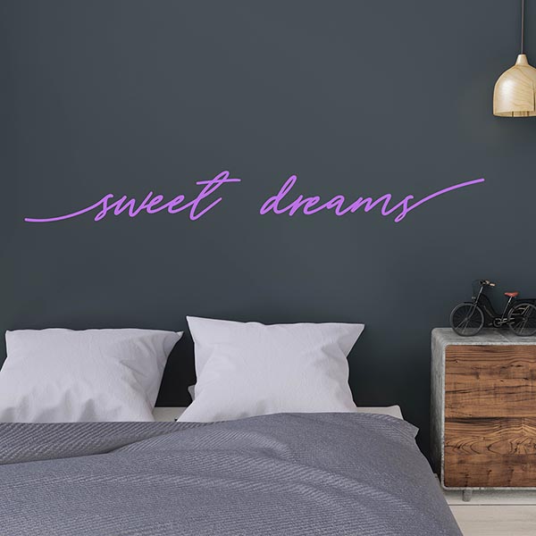 Napis za na steno spalnica