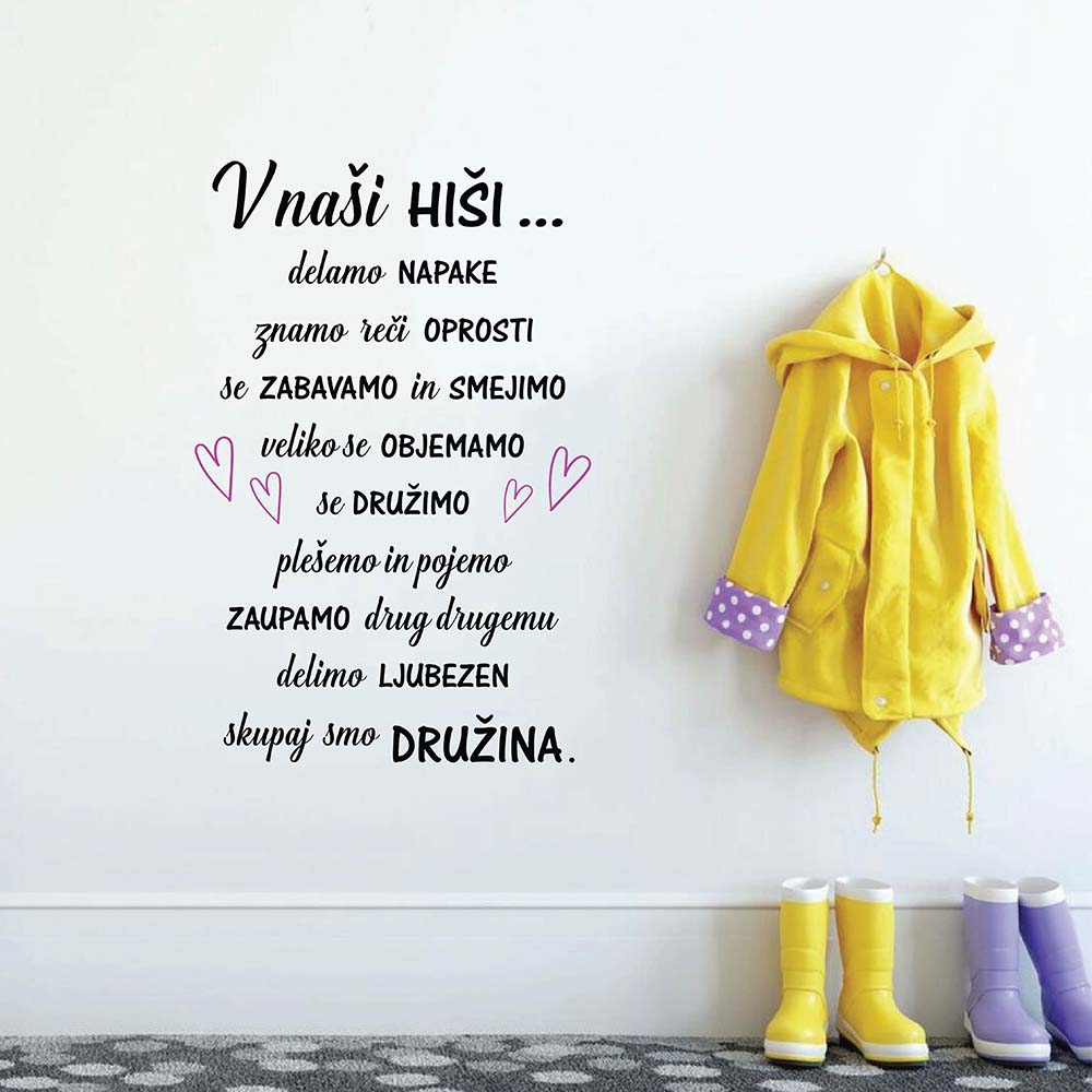stenska nalepka hišna pravila house rules wall decal stenska nalepka hišna pravila house rules wall decal