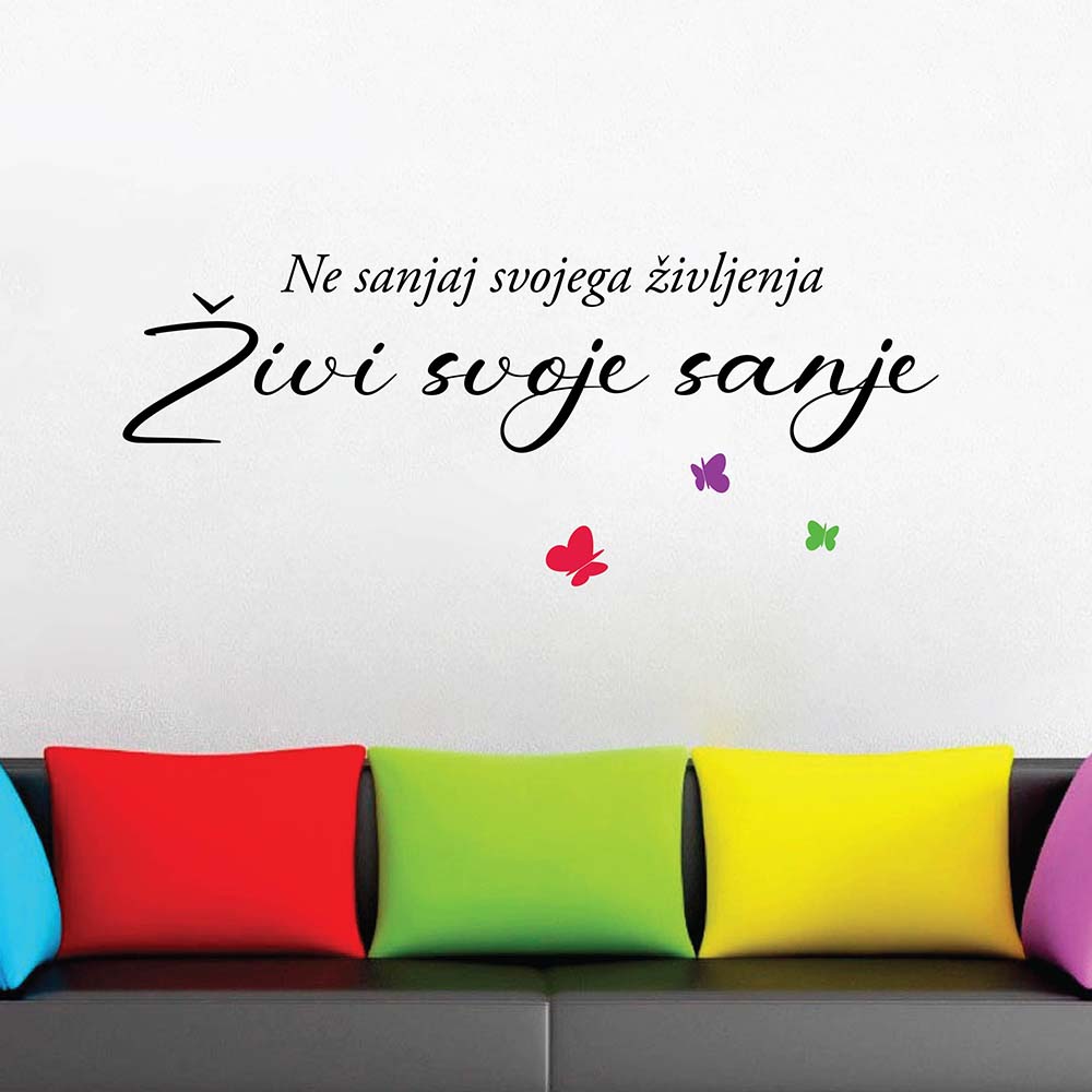 napis za na steno stenska nalepka wall decal napis za na steno stenska nalepka wall decal