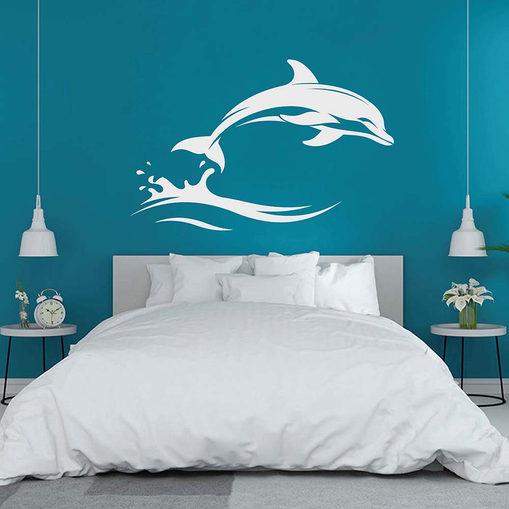 Stenska nalepka delfin dolphin wall decal Stenska nalepka delfin dolphin wall decal