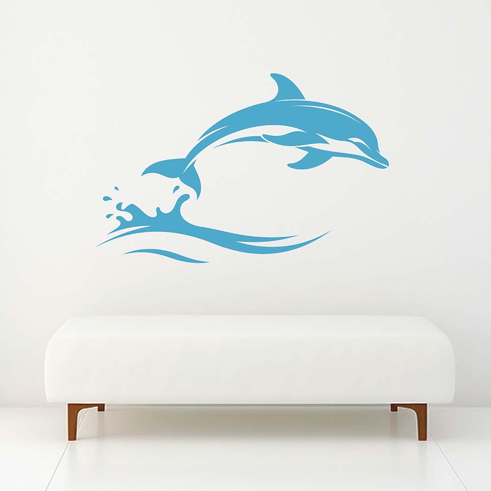 Stenska nalepka delfin dolphin wall decal Stenska nalepka delfin dolphin wall decal