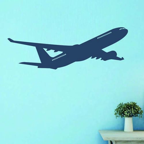 airbus 220 stenska nalepka aeroplane letalo